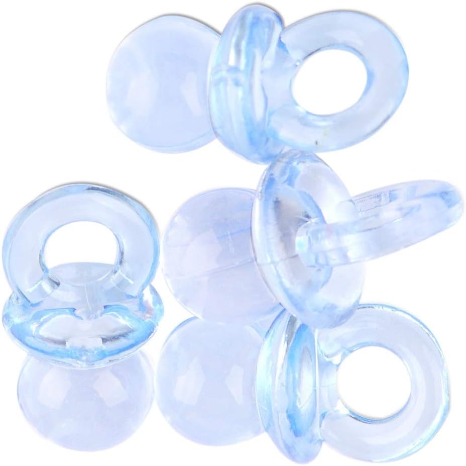 Party Favors Plus Mini Pacifiers Blue 144 Count