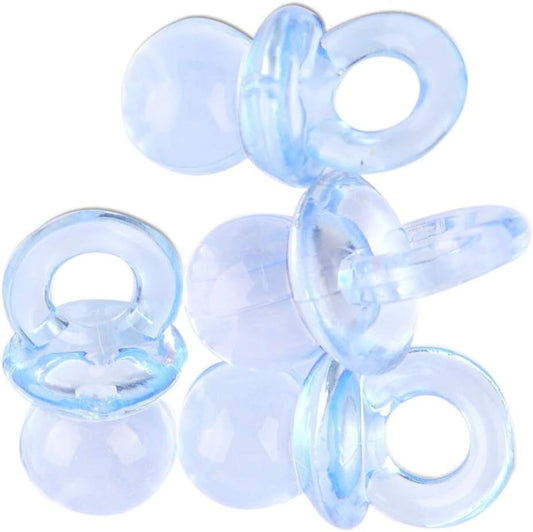 Party Favors Plus Mini Pacifiers Blue 144 Count