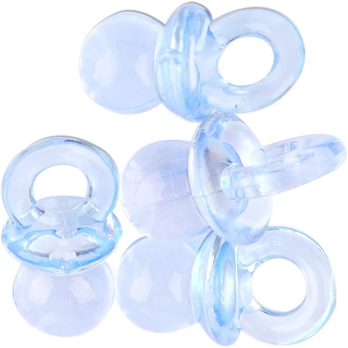 Party Favors Plus Mini Pacifiers Blue 144 Count