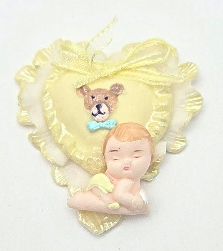 Party Favors Plus Cold Porcelain Crawling Baby Capia Figurines Multicolor 1.5 Inch 11 Count