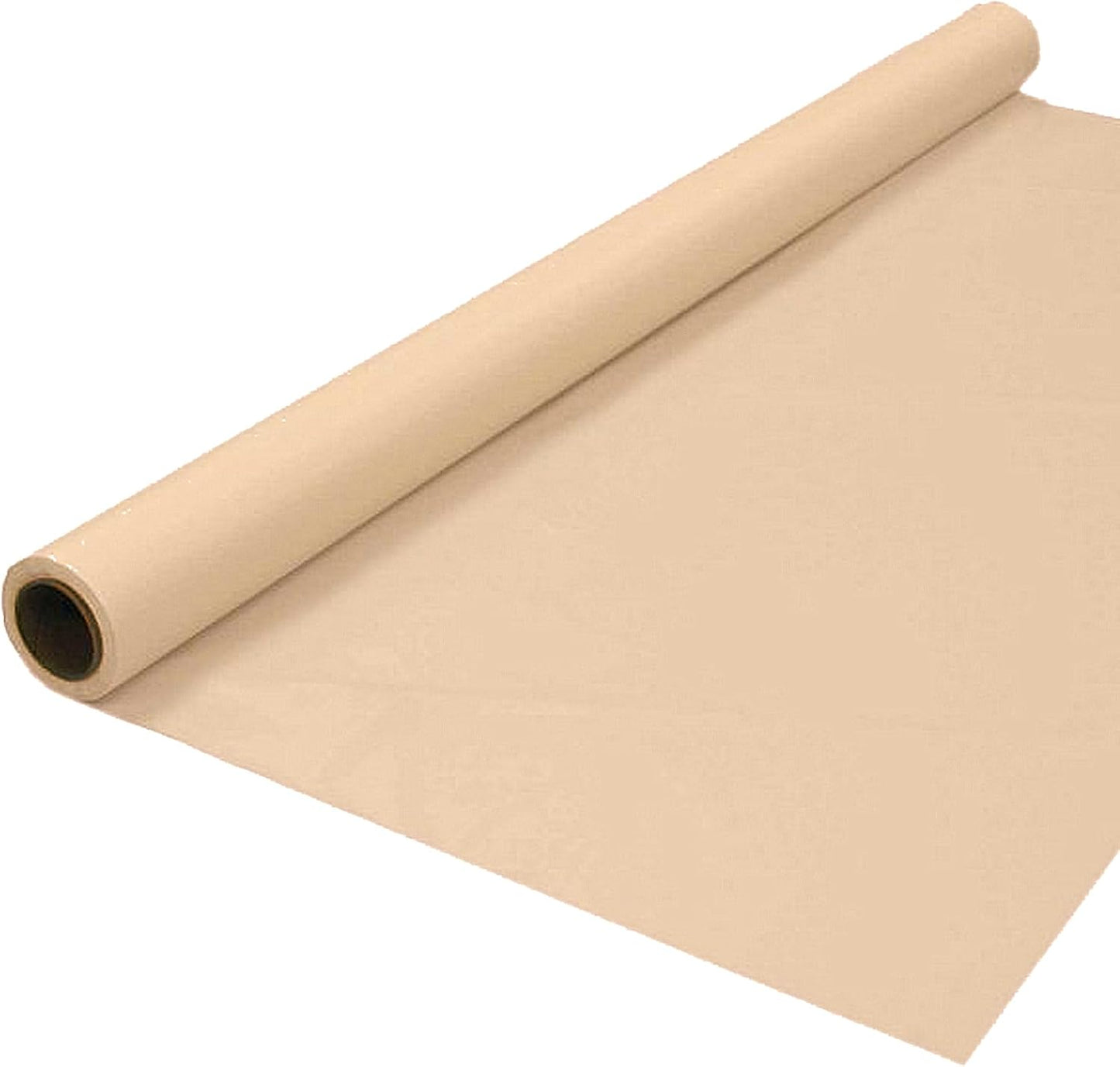 Party Favors Plus Peach Plastic Banquet Roll 40 Inch x 150 Ft Heavy Duty