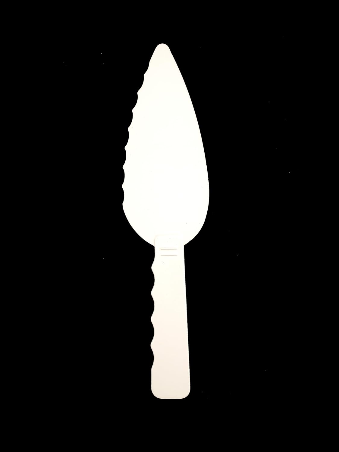 Party Favors Plus Cake Server Plastic Serrated Edge 9.5 Inch 3 Piece