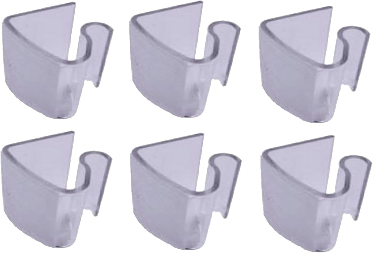 Party Favors Plus White Plastic Table Cover Clips 12 Count