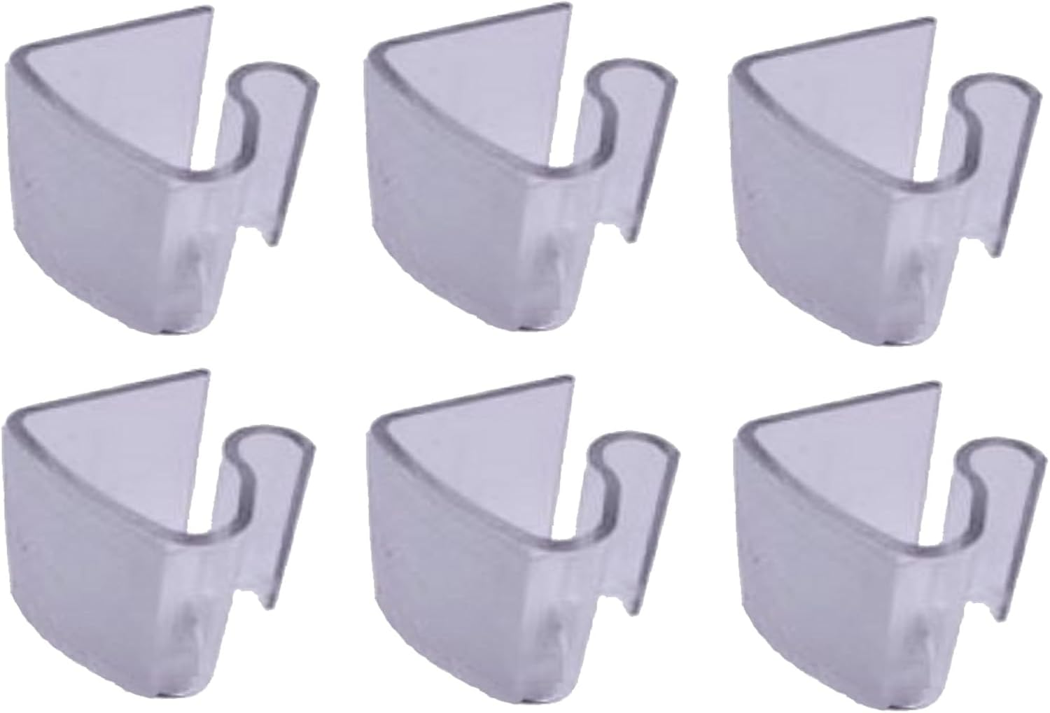 Party Favors Plus White Plastic Table Cover Clips 12 Count