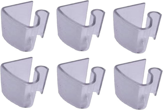Party Favors Plus White Plastic Table Cover Clips 12 Count