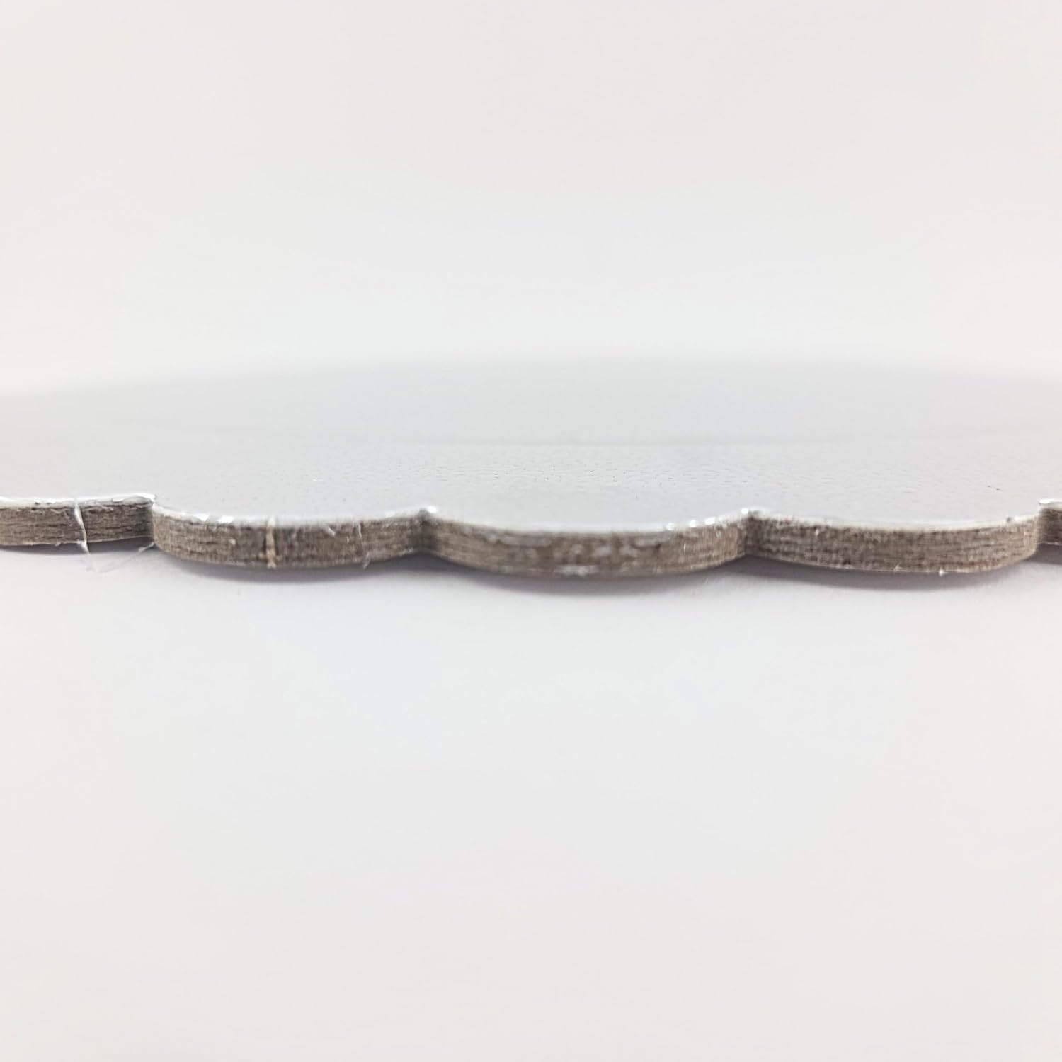 Party Favors Plus Silver Round Cake Boards Scalloped Edge Heavy Duty 8 Inch 10 Count