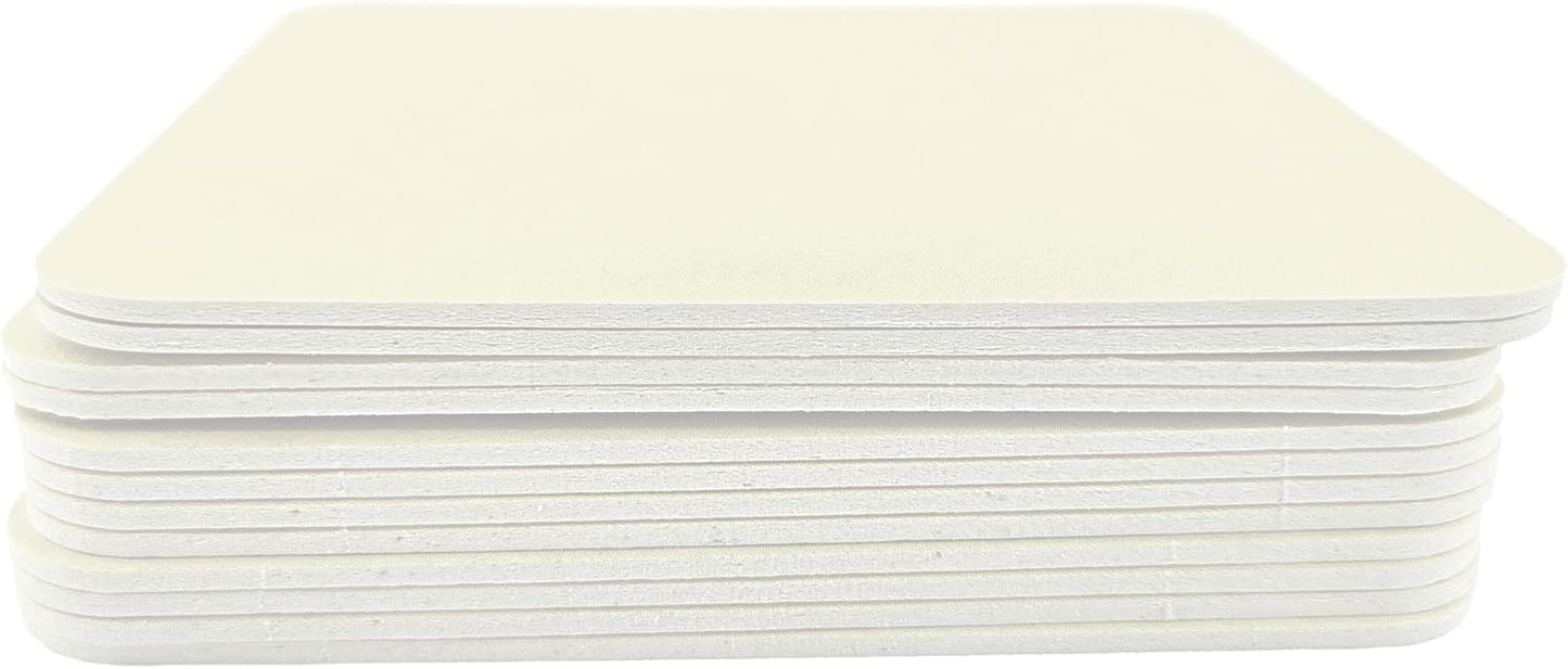 Party Favors Plus Ivory Paper Coasters 12 Count