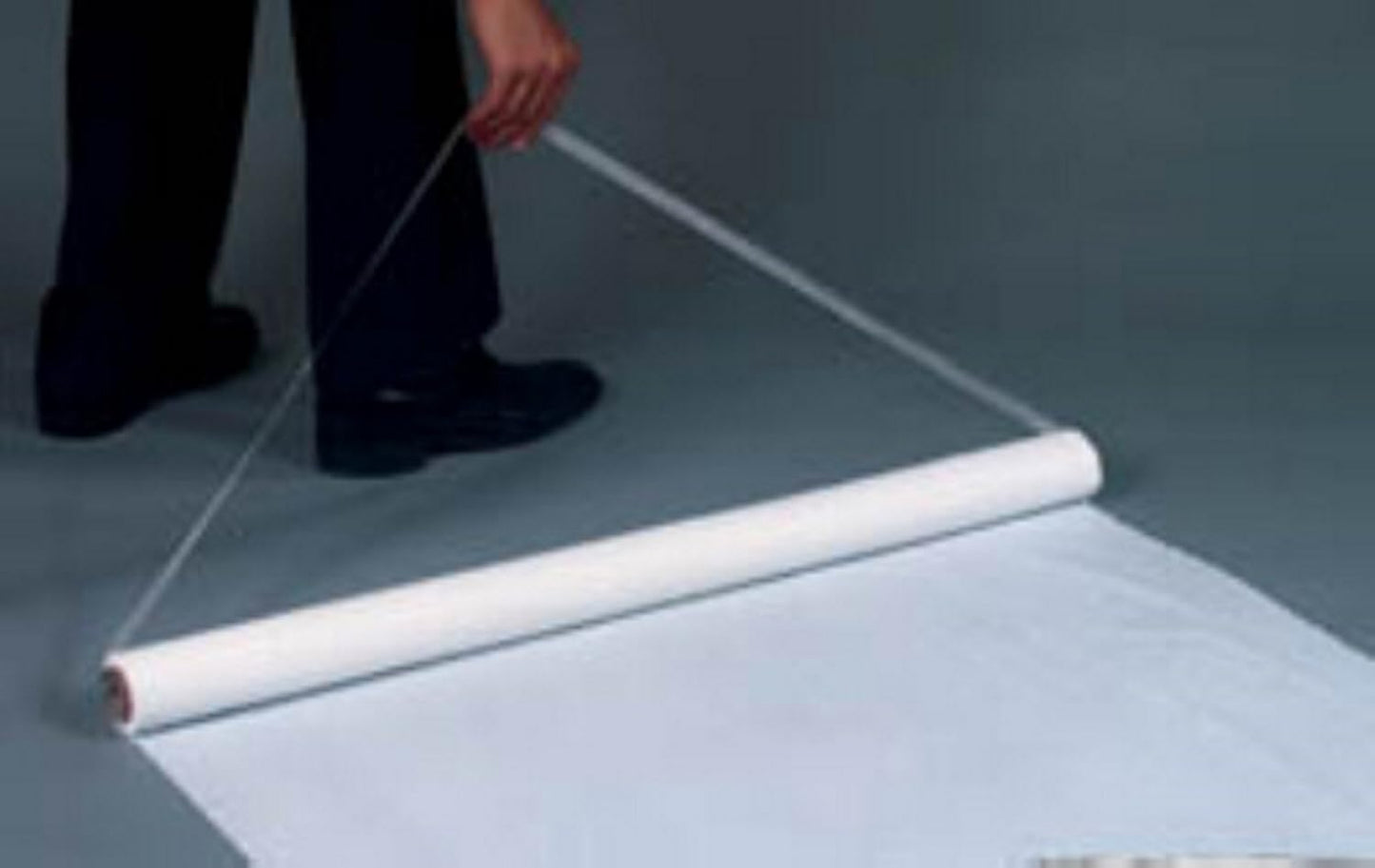 Party Favors Plus White Plastic Aisle Runner 36 In x 75 Ft Plain