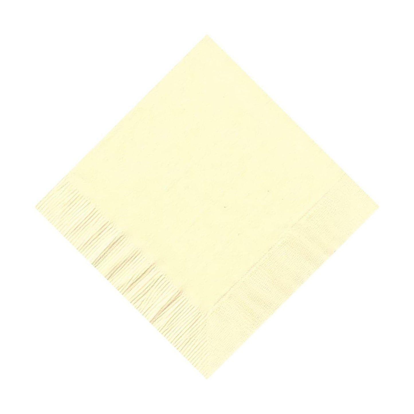 Party Favors Plus Ivory Beverage Cocktail Napkins 200 Count