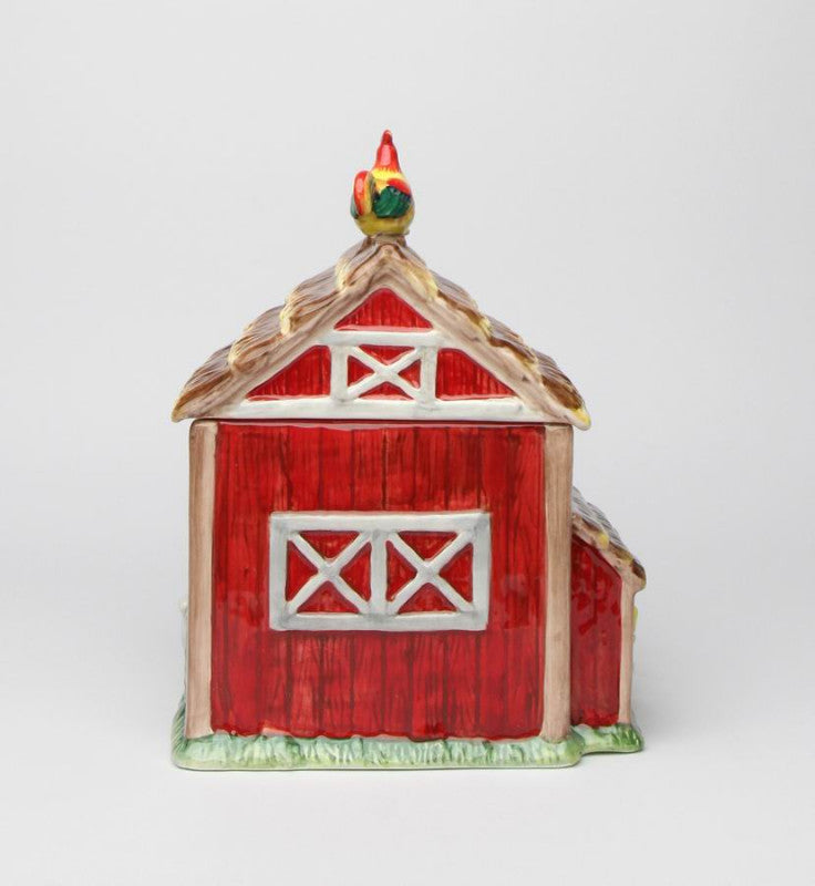 Appletree Design Barn Yard Cookie Jar, 10-3/8-Inch