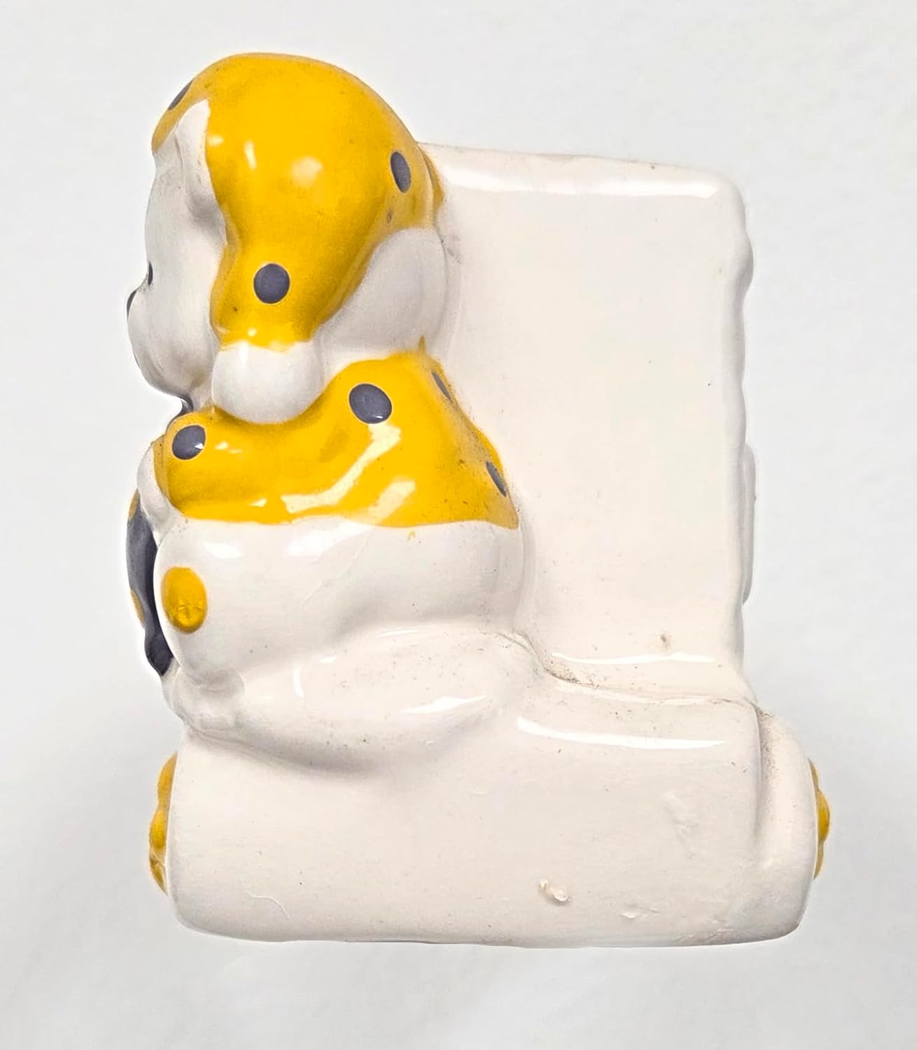 Party Favors Plus Ceramic Train Trinket Box Figurine with Bear 3 Piece Set