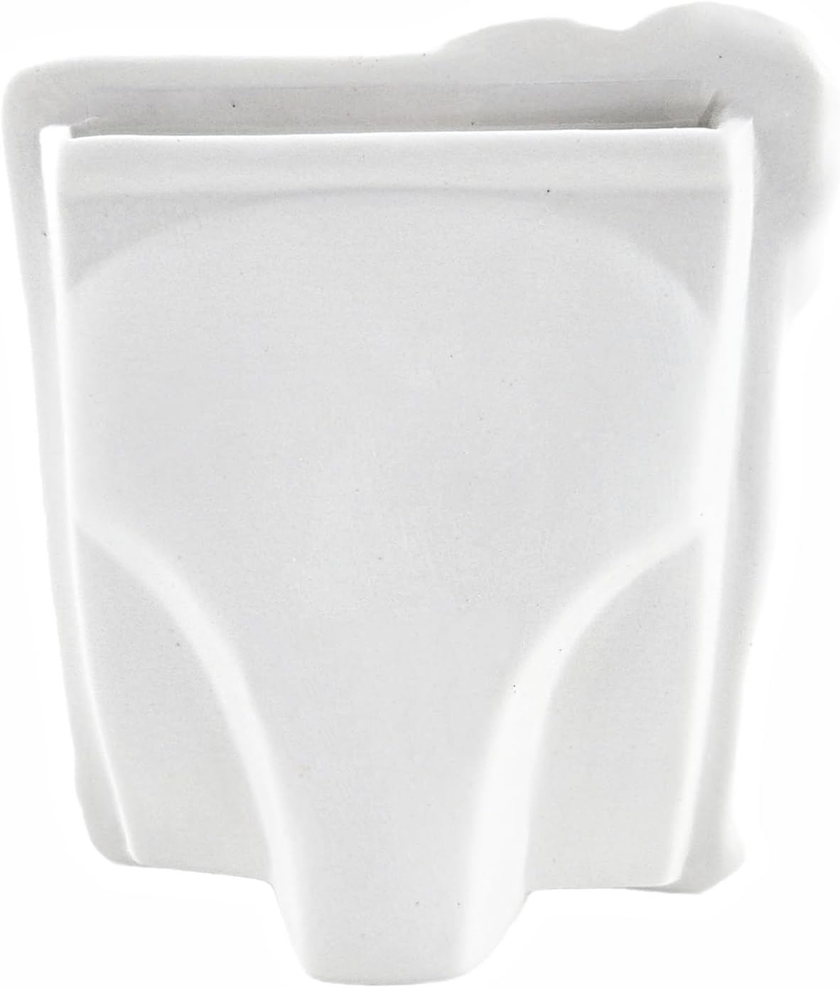 Party Favors Plus White Ceramic Picture Frame 3D Floral Accents Gold Edges 4x5 Inch