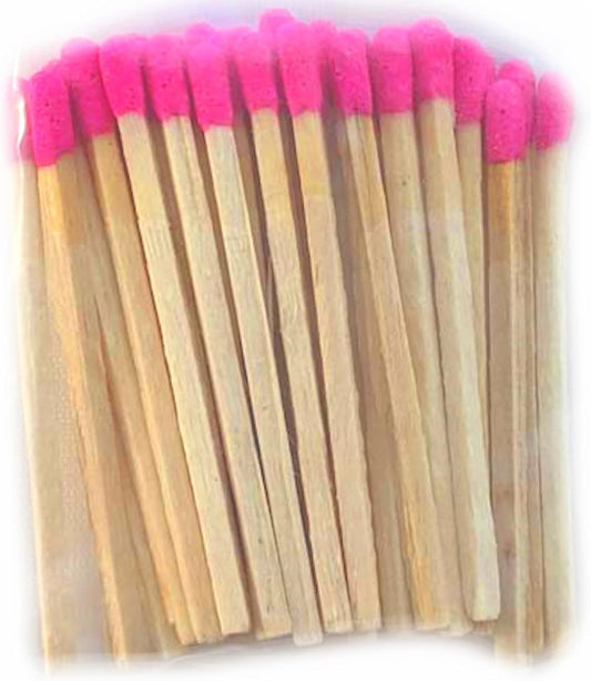 Party Favors Plus Dark Pink Wooden Safety Matches 250 Count