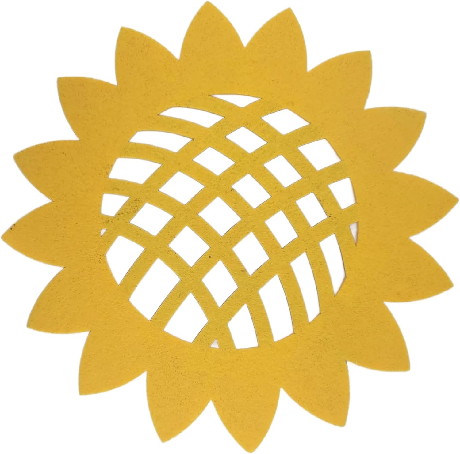 Harvest Felt Cutouts Leaf Sunflower Pumpkin 17 inch - Set of 4