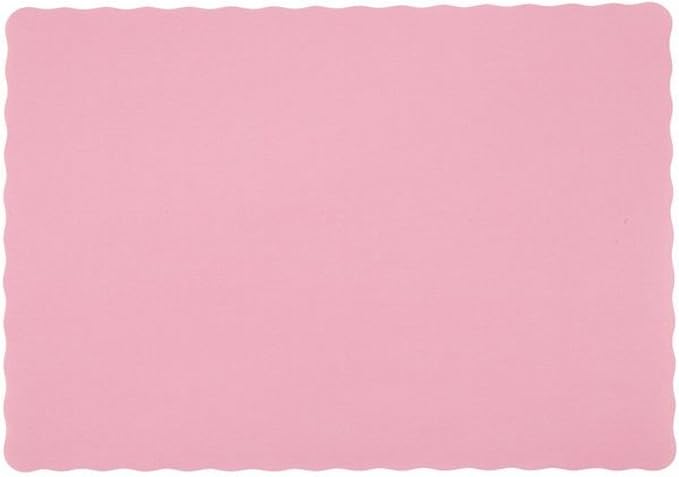 Party Favors Plus Rose Paper Placemats 50 Count