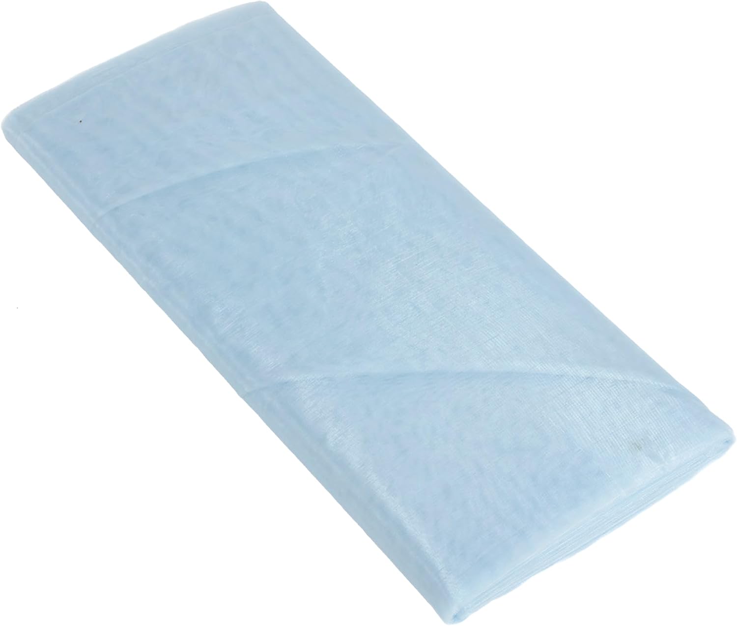 Party Favors Plus Light Blue Sheer Organza Fabric 54in X 30ft