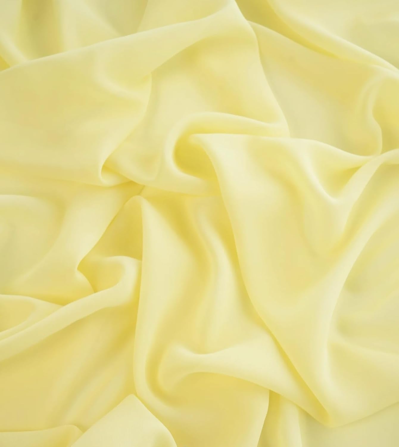 Party Favors Plus Yellow Sheer Organza Fabric 54in X 30ft