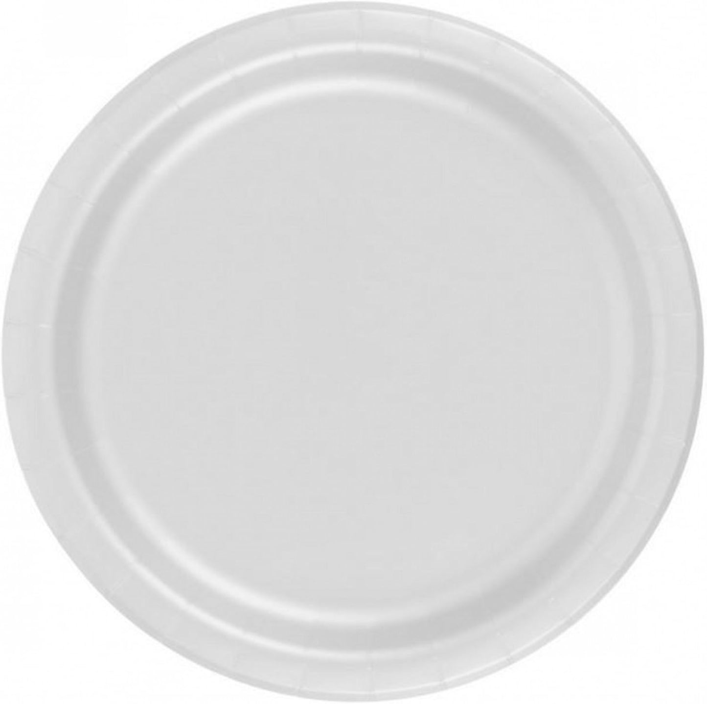 Party Favors Plus Dessert Cake Paper Plates White 240 Count