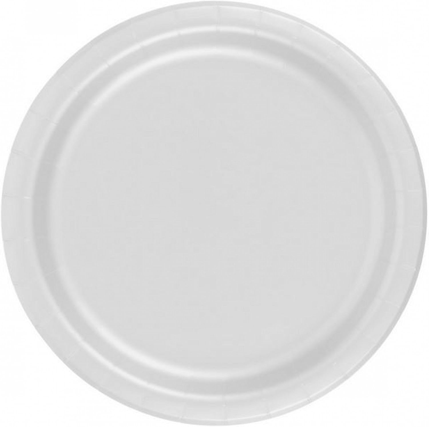 Party Favors Plus Dessert Cake Paper Plates White 240 Count