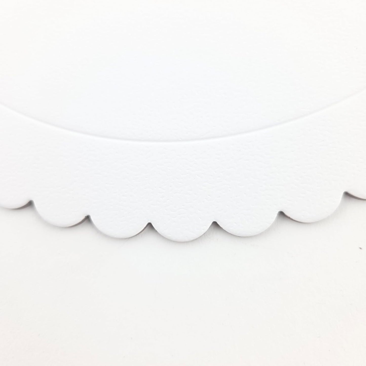Party Favors Plus Round Cake Boards White Scalloped Cardboard 10 Inch 5 Pack