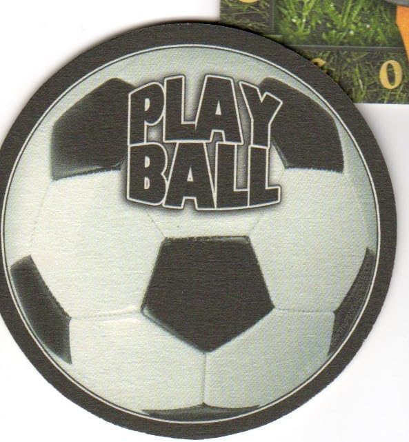 Party Favors Plus Multicolor Paper Coasters Play Ball Motif 8 Count
