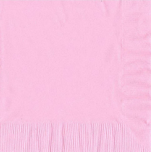 Party Favors Plus Pink Paper Luncheon Napkins 50 Count