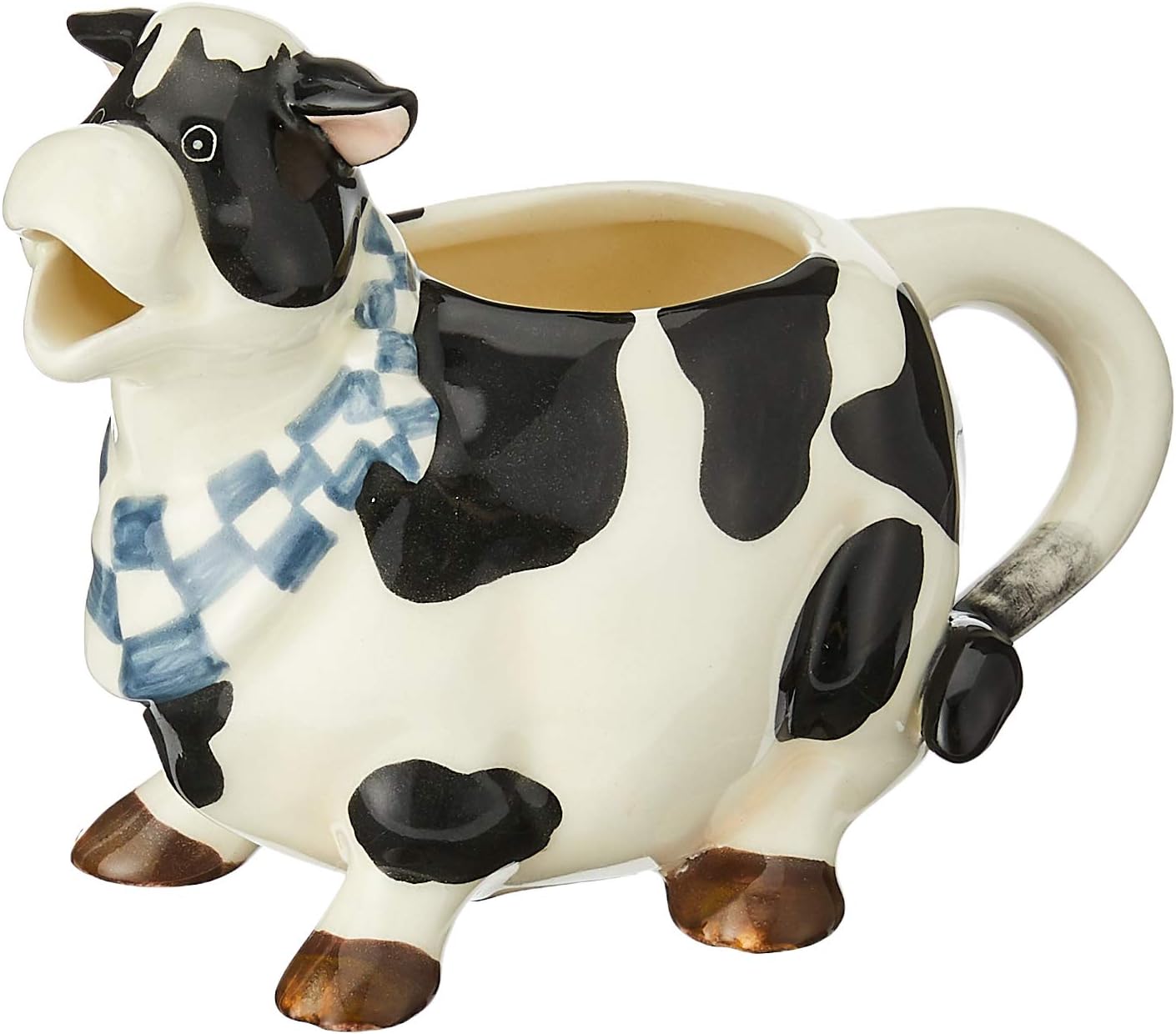 Appletree Design Barn Yard Cow Sugar and Creamer Set 4-3/8" H