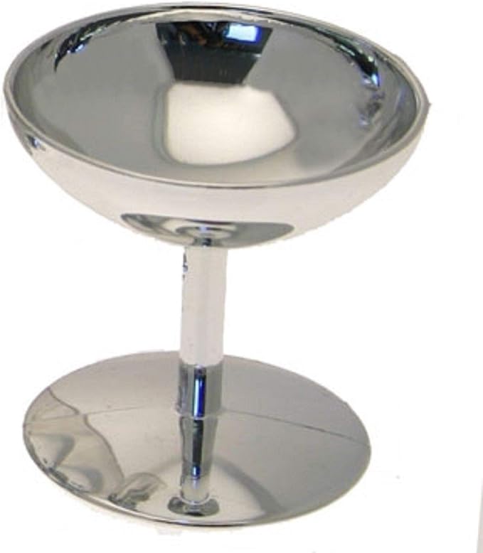 Party Favors Plus Mini Plastic Champagne Cups Silver 24 Count