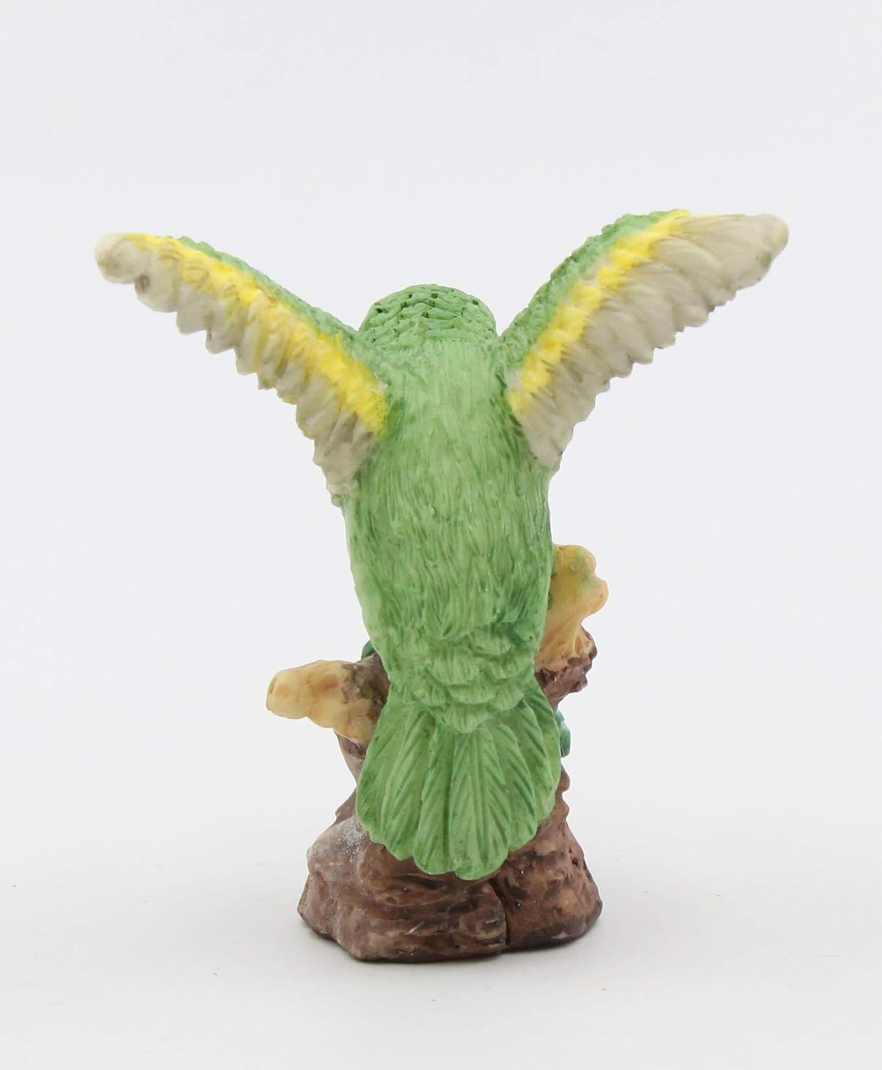 Cosmos Gifts Fine Elegant Hummingbird with Rose Lamp Topper Finial 2-5/8" H