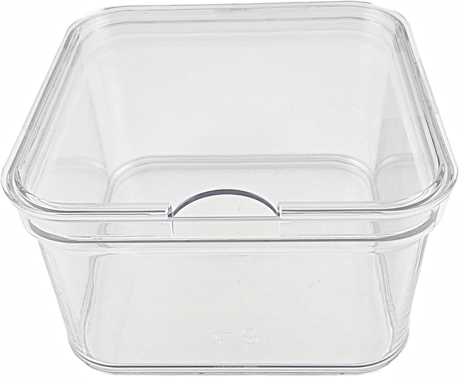 Party Favors Plus Stackable Fridge Organizer Bins with Lids BPA Free Set of 4