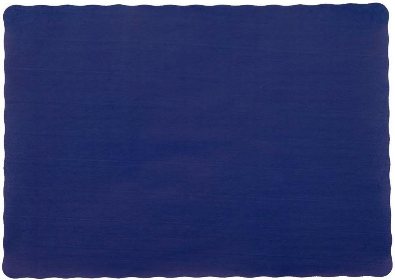 Party Favors Plus Navy Blue Paper Placemats Scalloped Edge 10x14 Inch 25 Count