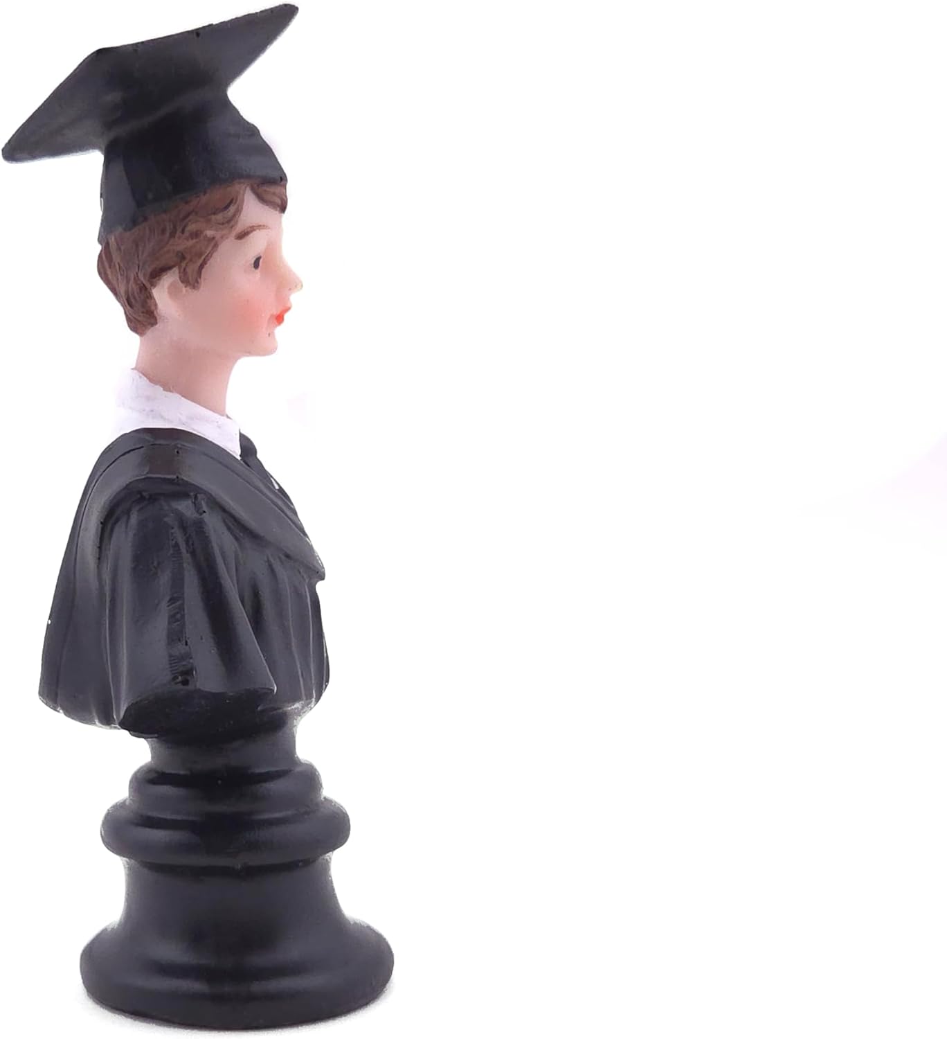 Party Favors Plus Polyresin Graduation Boy Bust Figurine Multicolor 4.75 Inch 2 Count