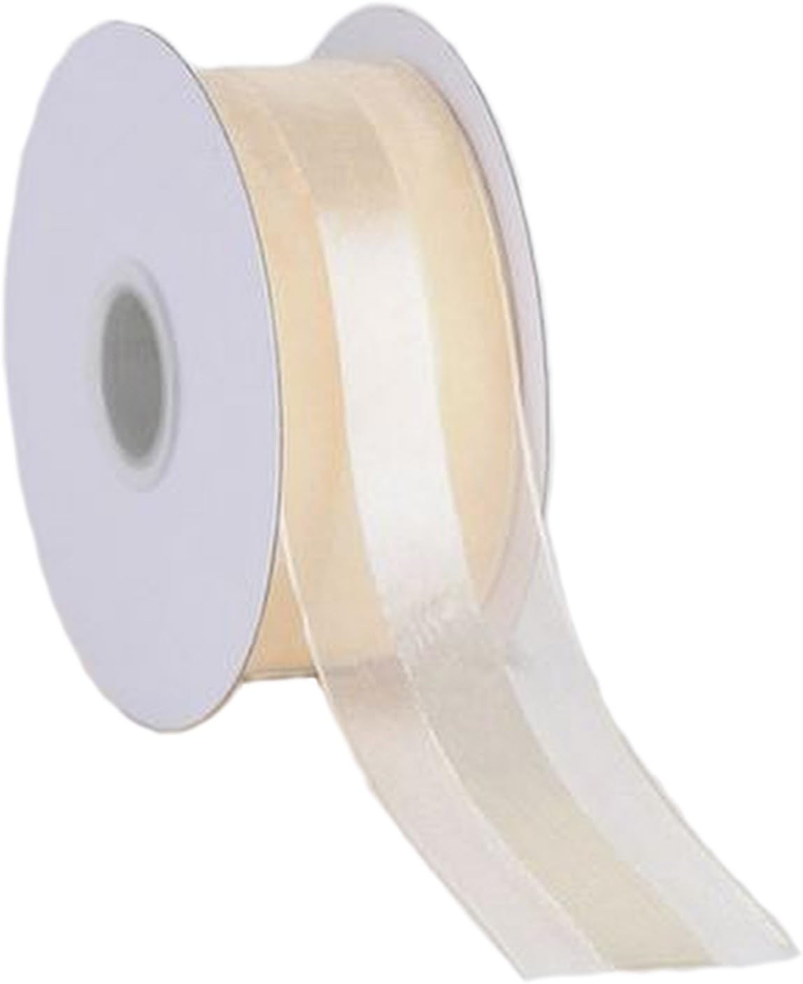Party Favors Plus Ivory Organza and Satin Ribbon 1.5in 25 Yards