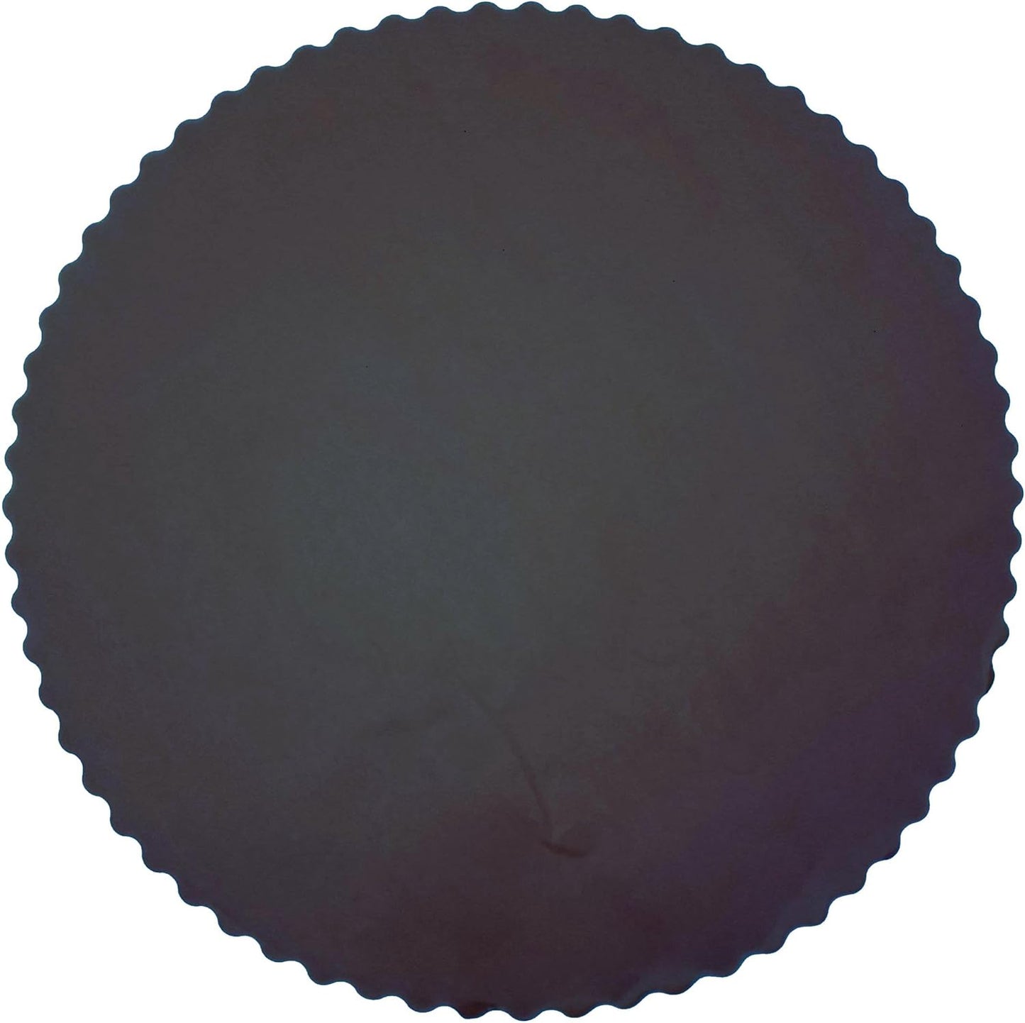 Party Favors Plus Round Paper Placemats Scalloped Halloween Purple Black Orange 14 Inch 24 Count