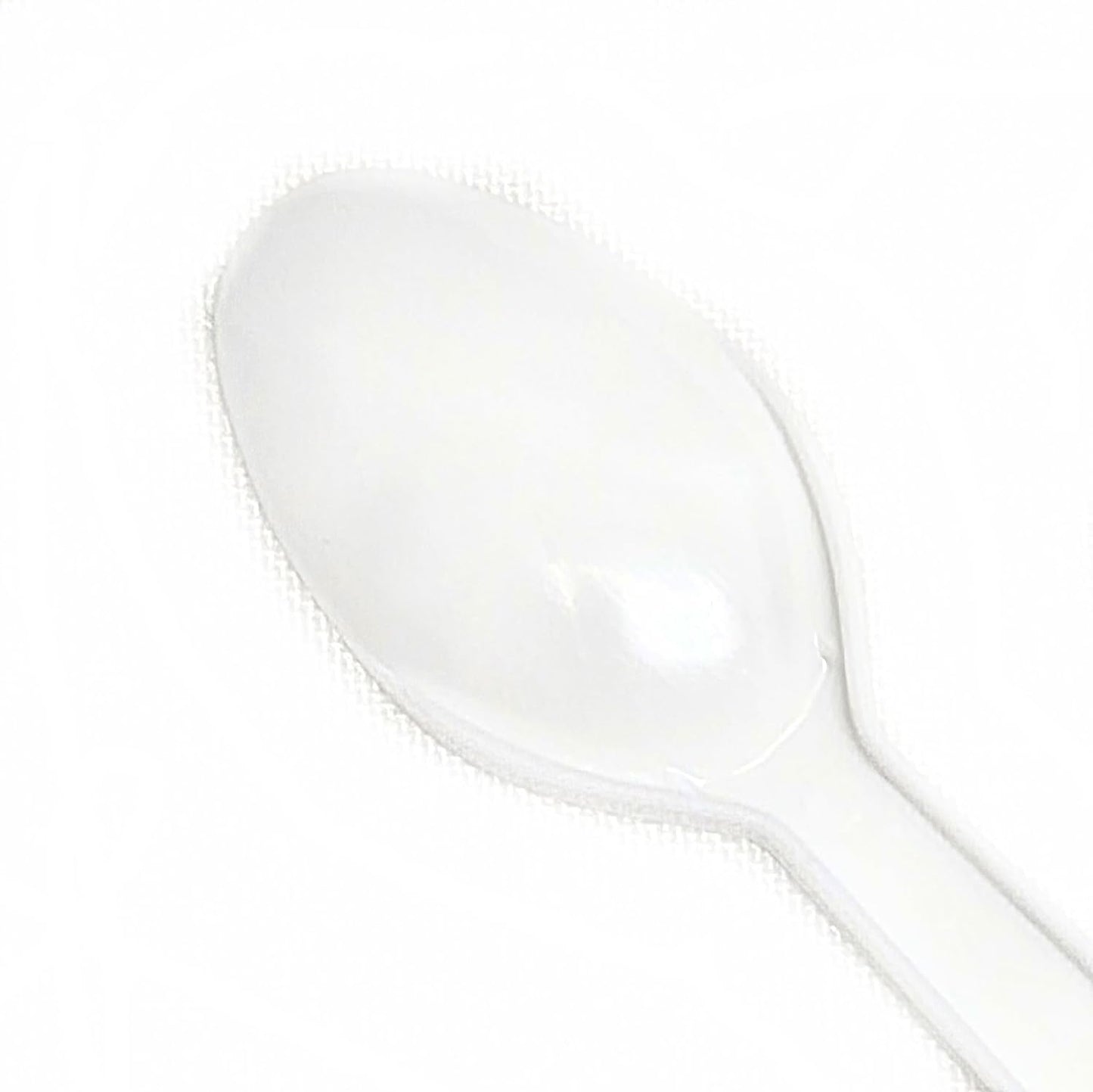 Party Favors Plus White Plastic Mini Spoons 3.25 Inch 100 Count