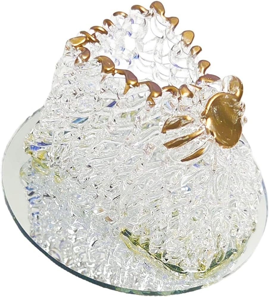 Party Favors Plus Resin Crystal Baby Bootie Figurine White Rose Gold 1.25 Inch