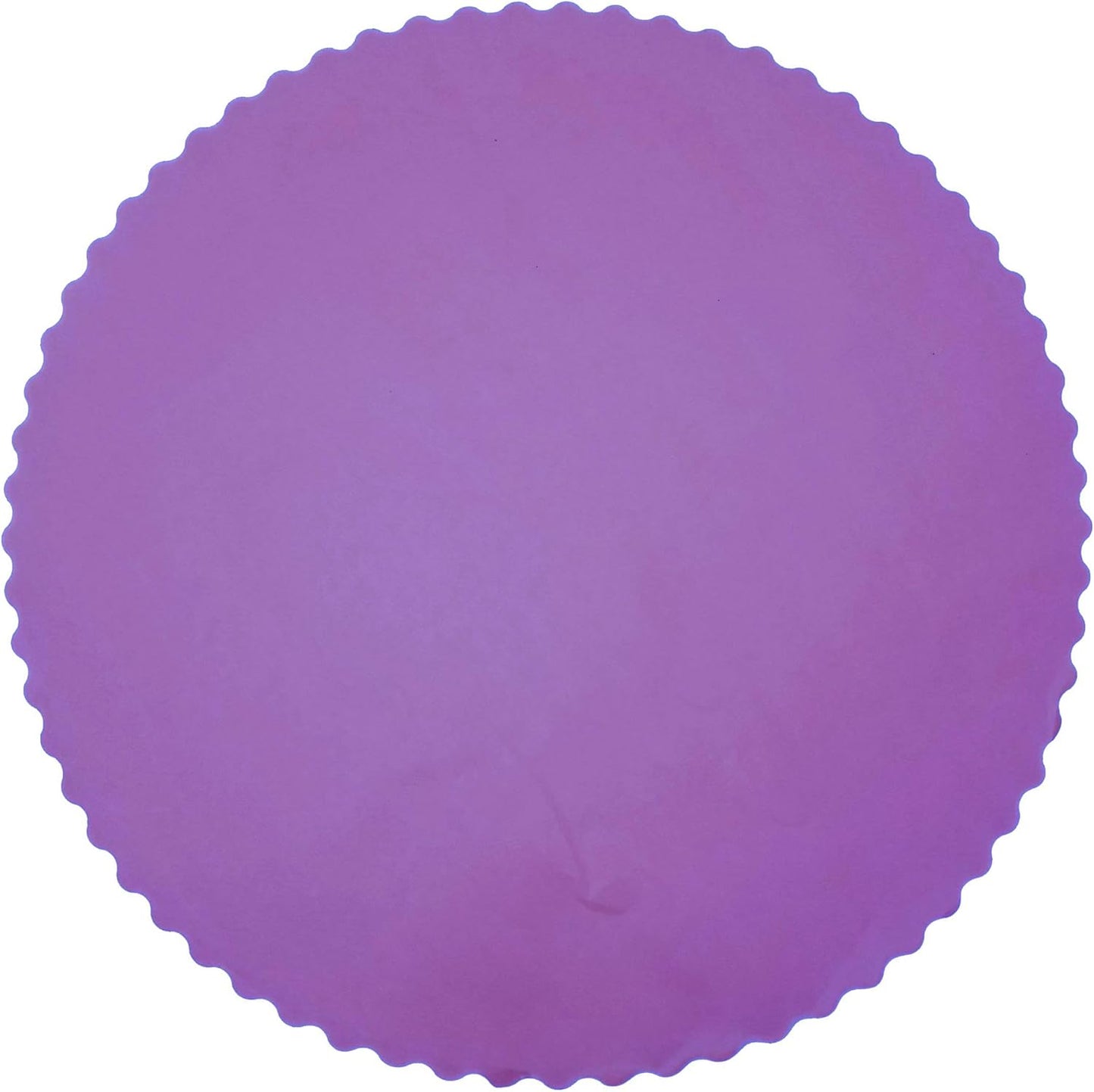 Party Favors Plus Round Paper Placemats Scalloped Halloween Purple Black Orange 14 Inch 24 Count