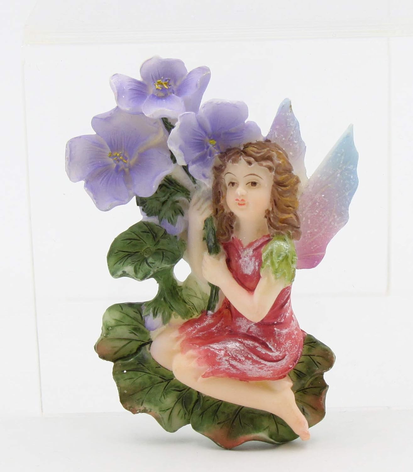 Cosmos Gifts Fine Polyresin Fairy Angel with Flowers Refrigerator Magnet Set of 6 3" 752593061097