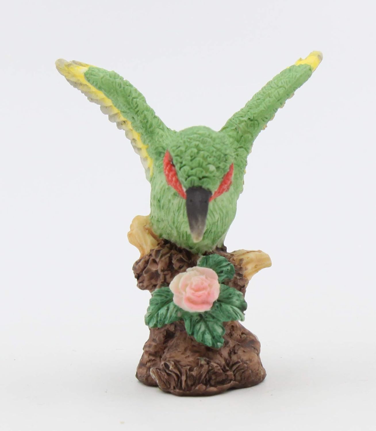 Cosmos Gifts Fine Elegant Hummingbird with Rose Lamp Topper Finial 2-5/8" H