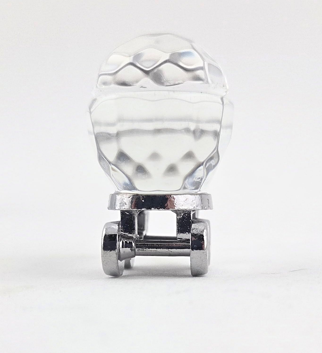 Party Favors Plus Crystal Stroller Baby Shower Favor Clear Silver 1.5 Inch 1 Count