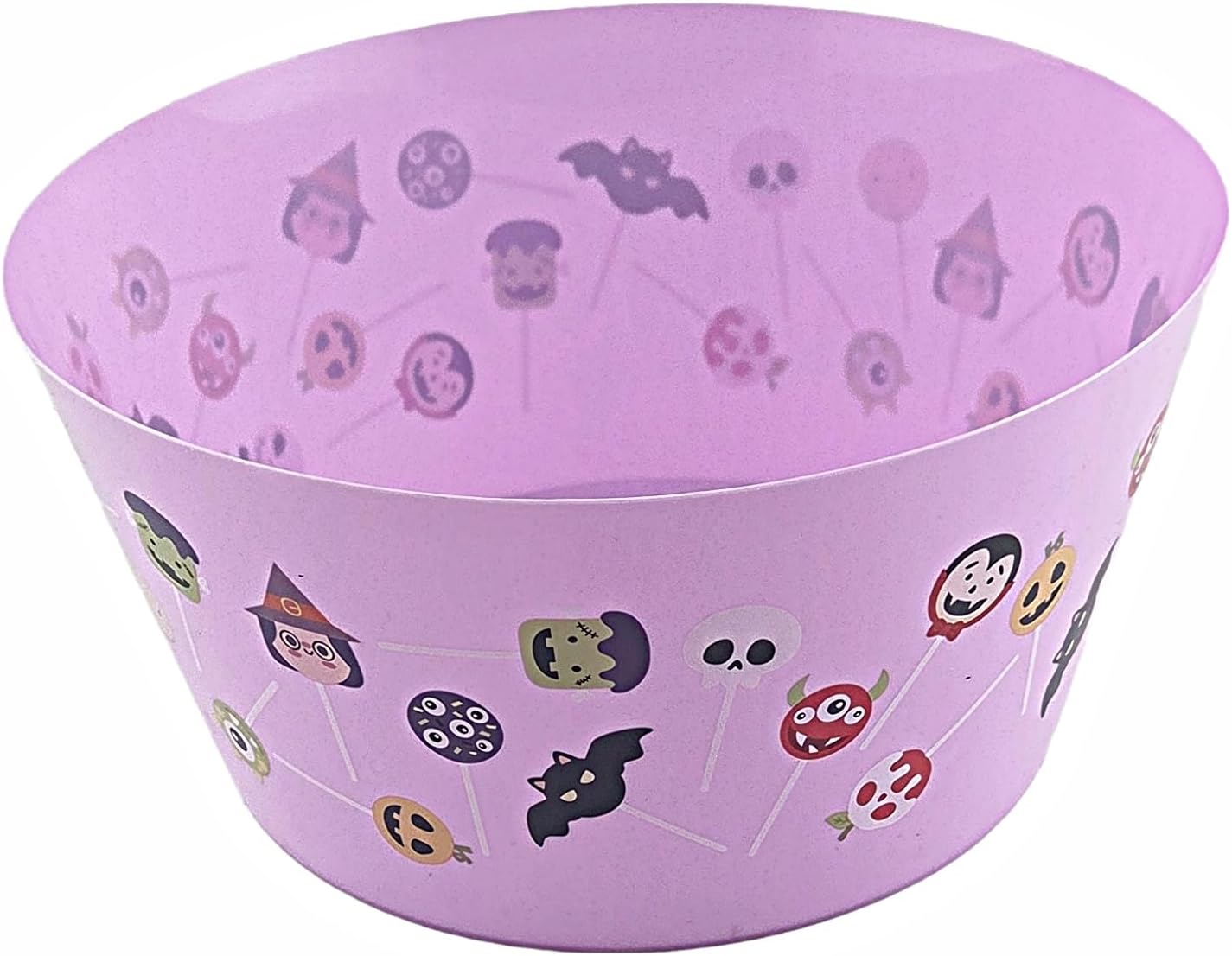 Halloween Print Plastic Candy Bowl Set of 3, BPA Free