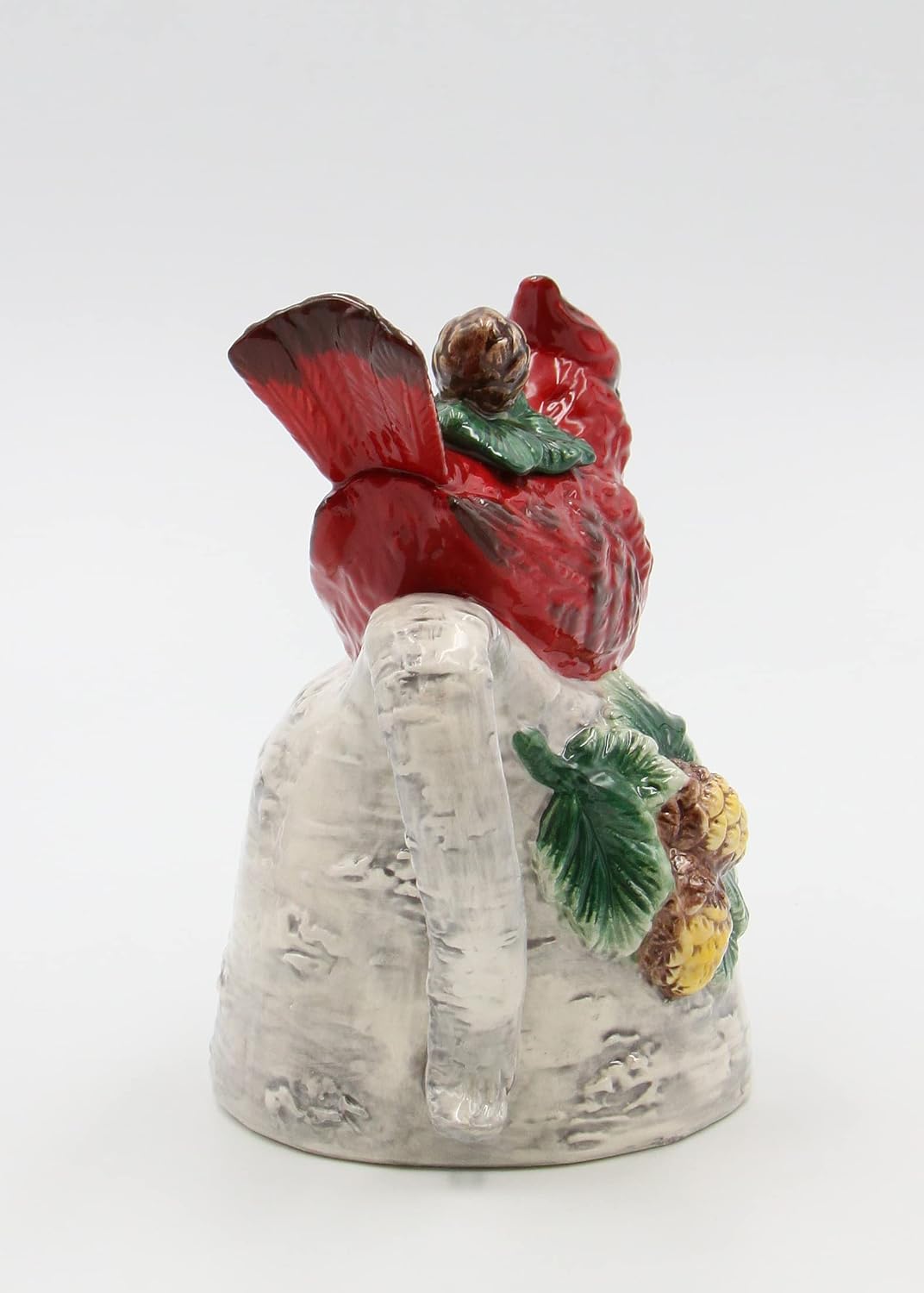 Cosmos Gifts Cardinal on Birch Tree Ceramic Teapot 5-7/8" H