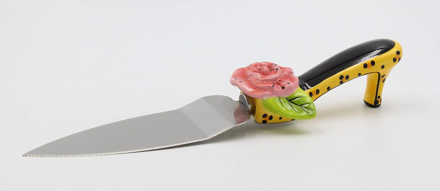 Appletree Design Sugar High Social High Heel Cake Server 10-1/8-Inch Long