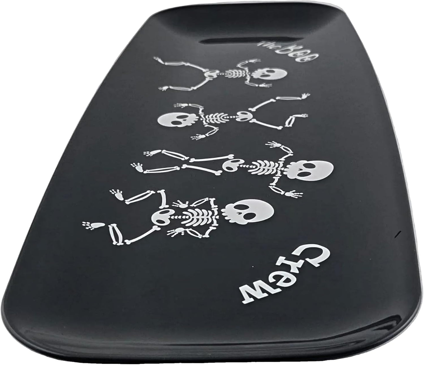 Halloween Oblong Serving Trays Cheers Witches & Boo Crew 2pc Set