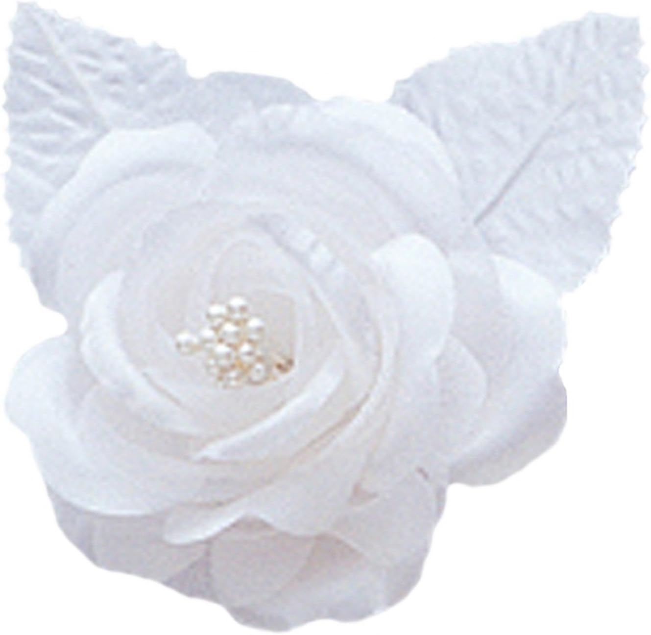 Party Favors Plus White Lace Umbrella Parasol 36 in Sage Roses