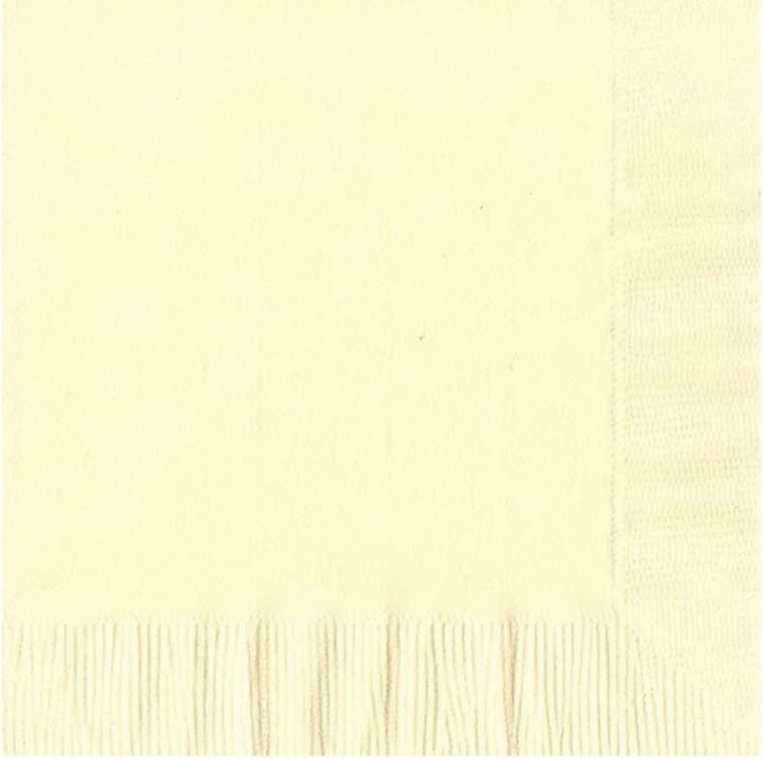 Party Favors Plus Luncheon Napkins Ivory 600 Count