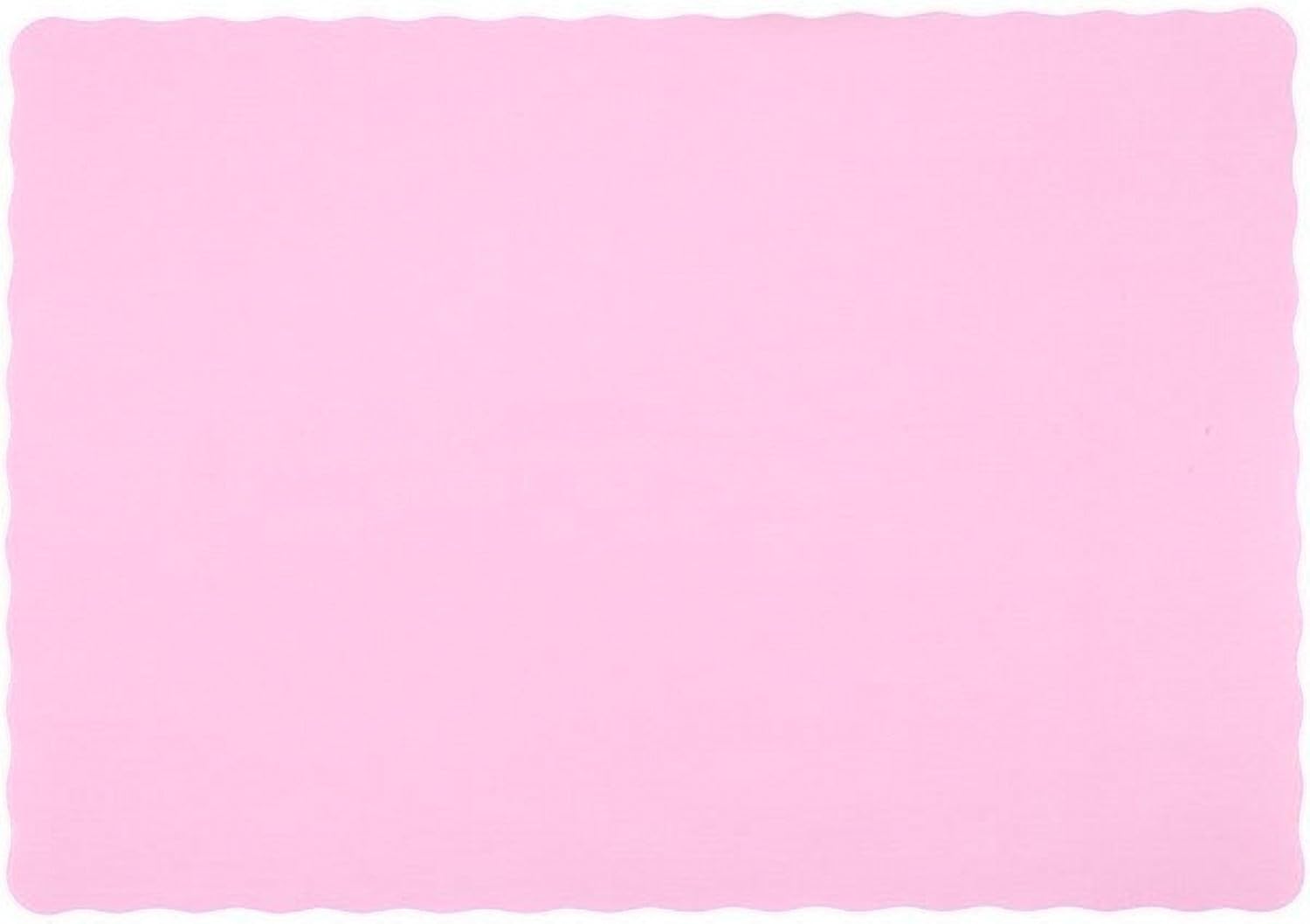 Party Favors Plus Paper Placemats Pink 25 Count