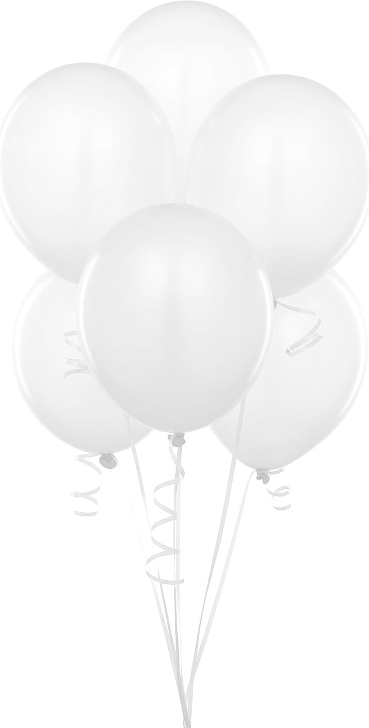 Party Favors Plus Clear Latex Balloons 72 Count