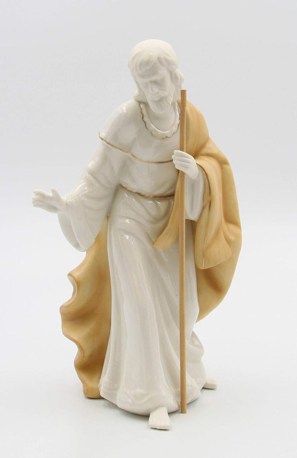 Cosmos Gifts Fine Porcelain Holy Family Nativity Set 10-1/2" H