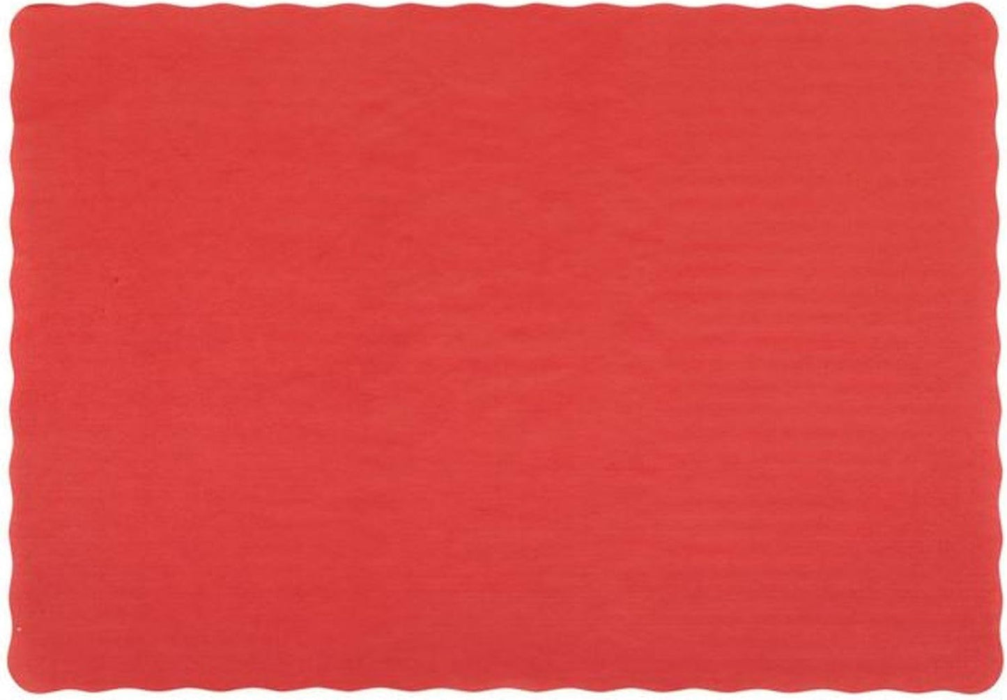 Party Favors Plus Red Paper Placemats Rectangular 10x14 Inch 25 Count